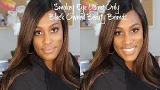 Best Natural Chocolate Smokey Eye Tutorial Using Only Black Owned Beauty Brands