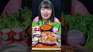 หมึกอาเจนนึ่งราดน้ำจิ้มซีฟู๊ดสุดแซ่บๆ อร่อยฟินสุดๆ @ตั้งใจกิน
