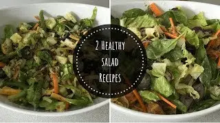 2 Healthy Salad Recipes for weight loss/ Easy Salad Recipes