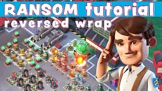 RANSOM TUTORIAL 🤓 how to do REVERSED WRAP - BOOM BEACH operation gameplay/operation attack strategy