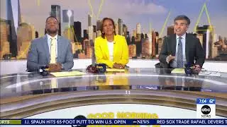 Good Morning America New Set and Graphics, June 16, 2025