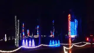 Candy Cane Lane in Calhoun, LA