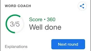 Learn English with Google&rsquo;s fun Word Coach game