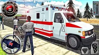 New Ambulance City Rescue Simulator - 911 US Emergency Ambulance Driving 3D : Android Gameplay 