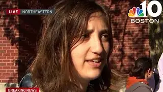 Anti-war protester at Northeastern speaks amid arrests: 'We are peaceful students'