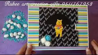 DIY- BIRTHDAY SCRAPBOOK/PHOTO ALBUM IDEA/GIFT IDEA/BEST GIFT/FRIEND/SISTER/WIFE/HUSBAND/BROTHER/LOVE