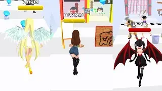 Good Girl Bad Girl Game Hot 2023 All Levels Gameplay Walkthrough Android,IOS | HTN Games #2