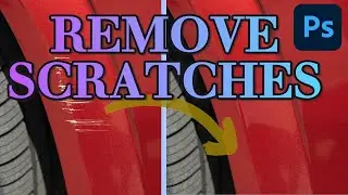 Remove Car Scratches in Photoshop | Quick & Easy Tutorial (2025)
