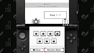 BoxBoy! - World 5 Marathon S-Rank Playthrough [3DS]