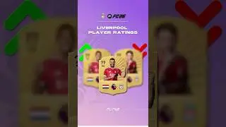 📊🔥 Liverpool Player Ratings in FC 26! #liverpool #fc26
