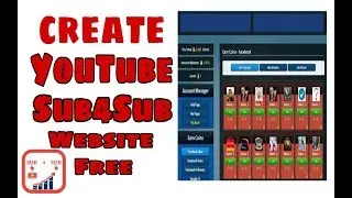 Create Free YouTube Subscriber  Exchange  Sub4Sub Website and Earn Money Online