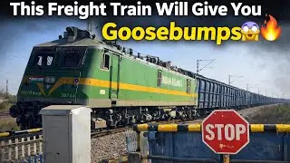 Indian Railways Freight Power | Pure Goosebumps” रेलवे #train #railway #freighttrain #indianrailways