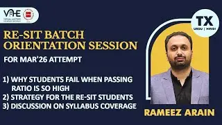 ACCA TX U | Why students fail when passing ratio is so high | Re-sit orientation for Mar'26 Attempt