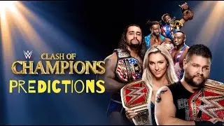WWE Clash Of Champions Predictions