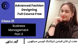 Online Fashion Designing Course| Class 21| AS Collection Islamabad #trending 