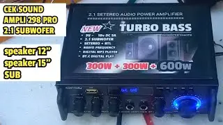 CEK SOUND AMPLI MINI 298 PRO 2.1 SUBWOFER