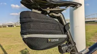 Review bolsa sillín Topeak Wedge Pack II talla Media