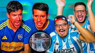 Racing 2 Boca 0 | Reacciones de Amigos | Torneo Apertura 2025