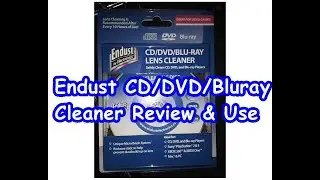 Endust CD DVD Bluray Cleaner Review & Actual Use