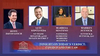 Today&rsquo;s Verdict: Malpractice Immunity, National Domestic Workers Alliance, Crimes in NY vs. NJ