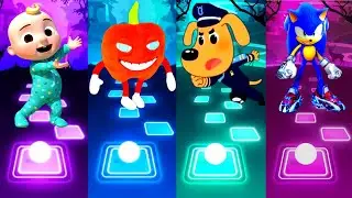 Super JoJo 🆚 pepperman 🆚 sheriff Labrador 🆚 sonic prime.🎶 who Is Best?