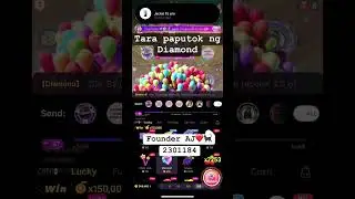 Poppo  lucky gifts!  Paputok sa Diamond  #founderaj  #poppolive  #poppo