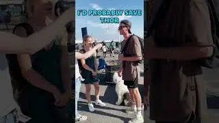 Would you Save your Dog or a Random Stranger?