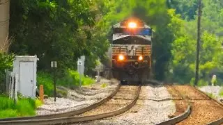 First Train Catch in Ohio: Marion NS Between Multiple Mainlines