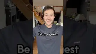 &iquest;Qu&eacute; significa BE MY GUEST en ingl&eacute;s? #aprenderingles #cursodeingles #inglesgratis