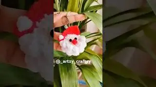 christmas Pappa crochet keychain DM @_artzy_craftzy #crochet