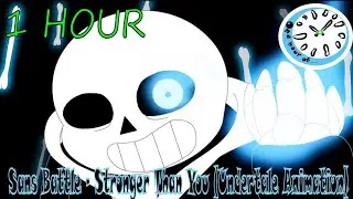 Sans Battle - Stronger Than You (Undertale Animation) 1 hour | One Hour