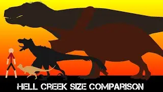 Hell Creek Formation Size Comparison 