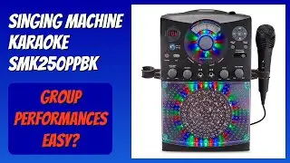 REVIEW (2026): Singing Machine Karaoke SMK250PPBK. Features