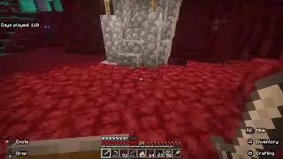 Playing:Hardcore Minecraft for the first time.Day 107+