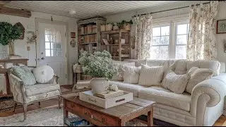 Soft Vintage Cottage Interiors with a Shabby Chic Soul