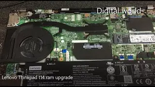 Lenovo ThinkPad T14 Gen 1 RAM Upgrade Tutorial