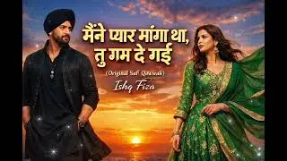 मैंने प्यार मांगा था, तू ग़म दे गई | New Original Sufi Qawwali 2026| Soulful Sad Qawwali | ishq Fiza