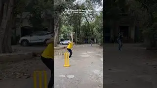 Glenn Maxwell VS Harshit Rana 1 Over Intense Gully Cricket Match😂🏆🏏
