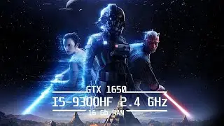 Star Wars Battlefront II (I5-9300HF+GTX 1650) Lenovo Legion Y-540-15 Ultra Settings.