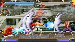 STRIDER HIRYU & EIJI KISARAGI vs RYU & KEN Legendary Kombat