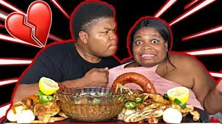 ХВАСТАЯСЬ ДРУГИМ МУКОМ | МУКБАНГ С СИНИМ КРАБОМ | ГОЛОВОЙ НА КРЕВЕТКУ