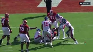 Alabama OL/Offense vs Ole Miss Defense (2023)