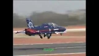Hawk IAF advanced jet trainer (AJT) FLYING DISPLAY AERO INDIA 2013