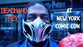 Deadhand Kev At NYCC Cosplaying Sub-Zero.