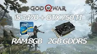 God Of War PC | Intel core i5 3470 | GTX 750 ti | RAM 8gb | Low Specs Gameplay.