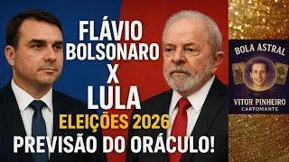 FL&Aacute;VIO BOLSONARO X LULA: VIDENTE REVELA O PR&Oacute;XIMO PRESIDENTE DA REP&Uacute;BLICA!