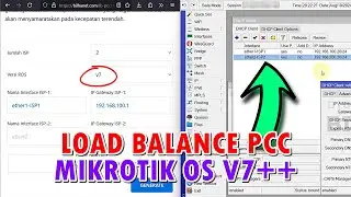 Recursive Load Balance (LB PCC) MikroTik ROS V7 Full Script