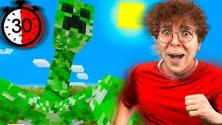 MINECRAFT ma OGNI 30 SECONDI CAPITA QUALCOSA di BRUTTO!!