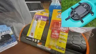 KAYAKS, DOLLAR TREE & HARBOR FREIGHT