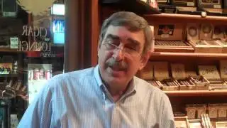 Manny Quesada Talking About His Line Of Cigars At Tobacco Plaza LTD.